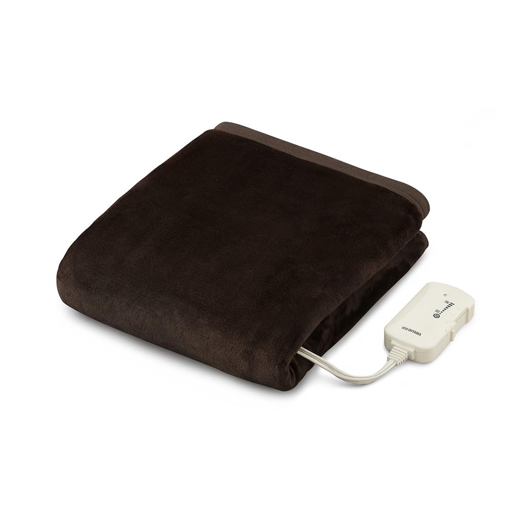 Электроодеяло темно-коричневое [IRIS OHYAMA] EHB-FK1480B-DT 140×80см